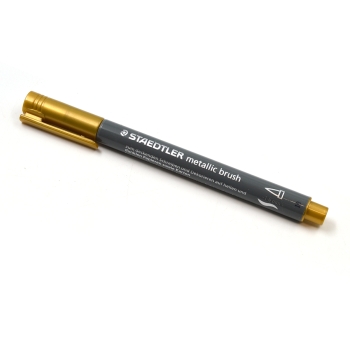 Marker tip pensula auriu metalizat AFO